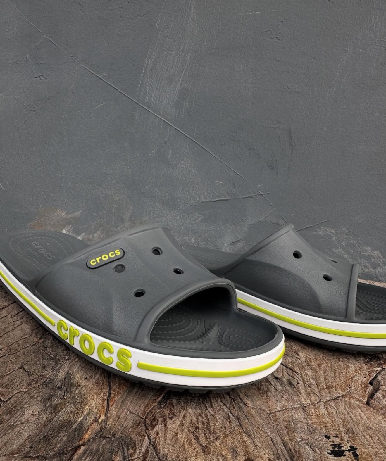 Crocs slide