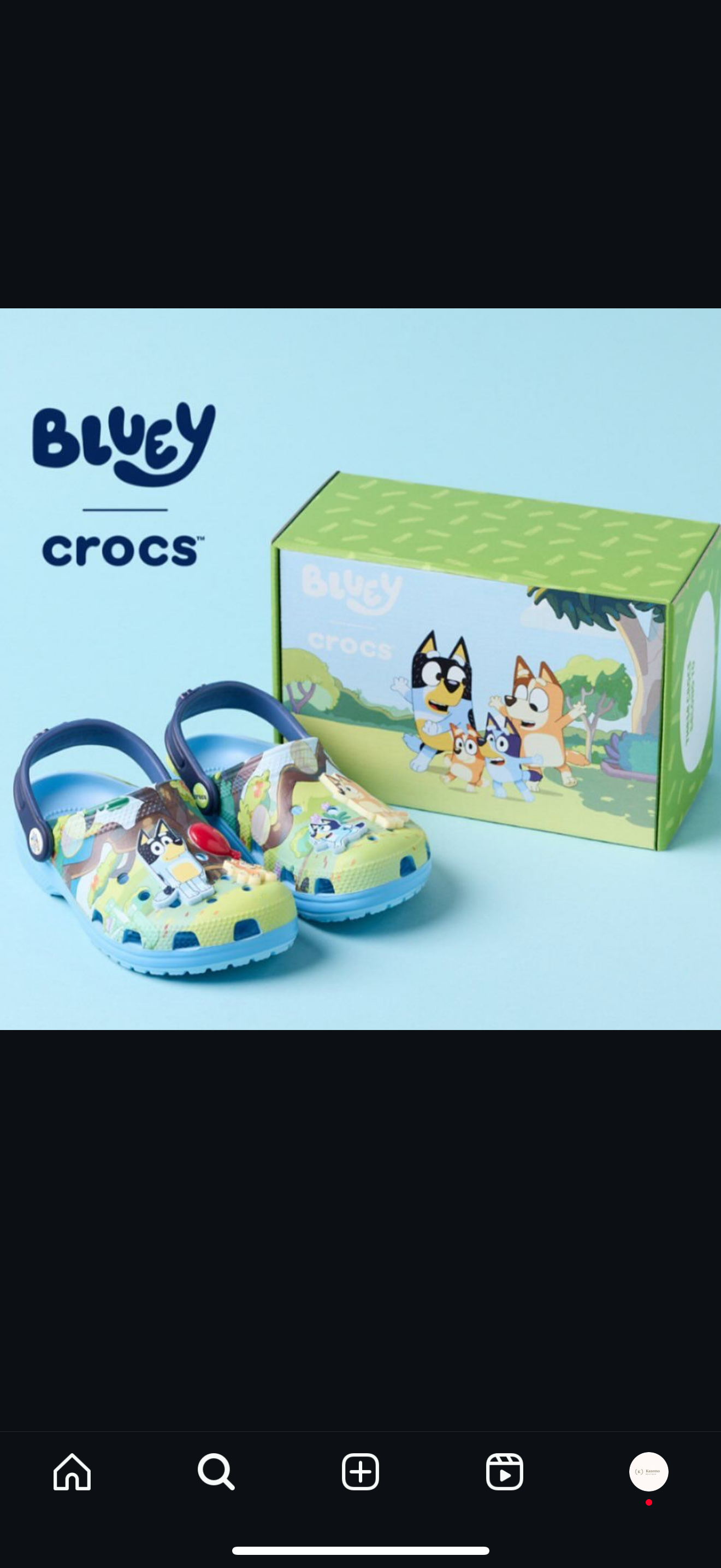 Crocs enfant Bluey