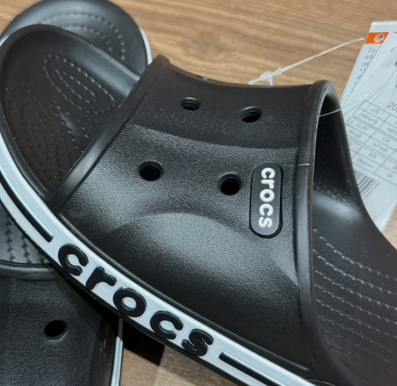 Crocs slide