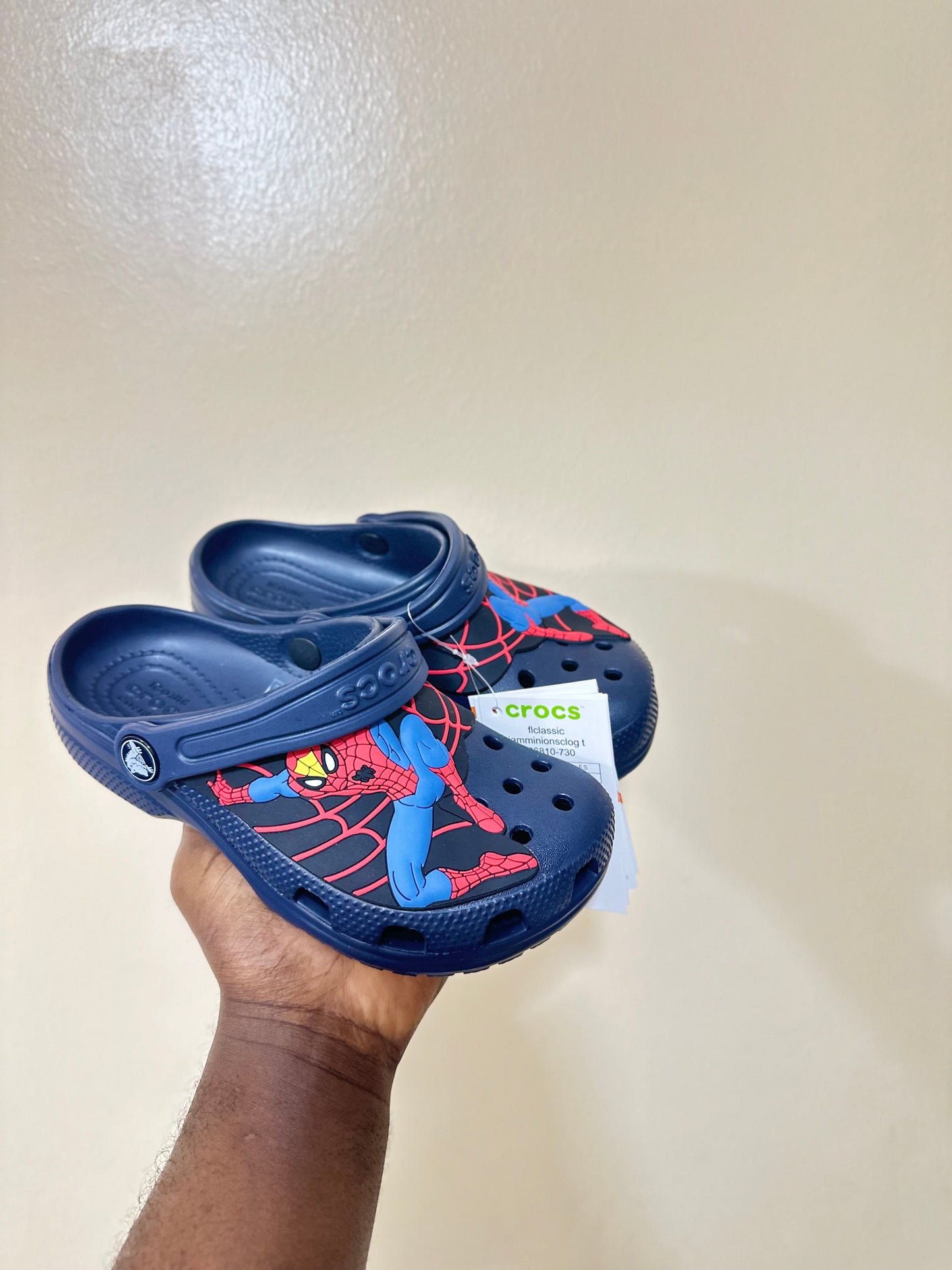 Crocs enfant spiderman