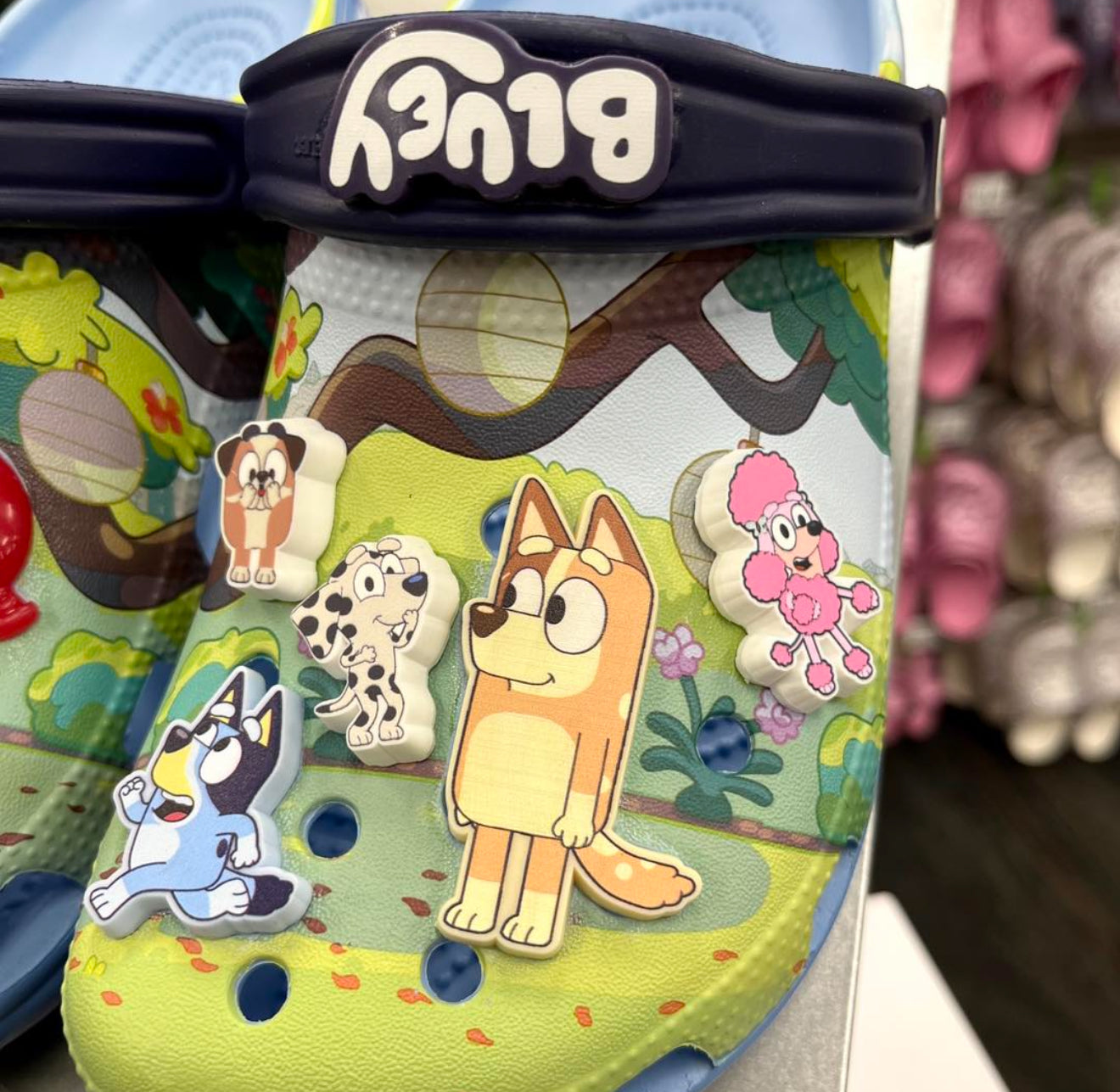 Crocs enfant Bluey