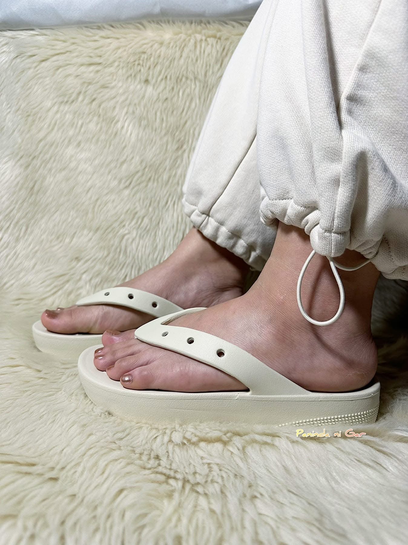 Crocs flip femme
