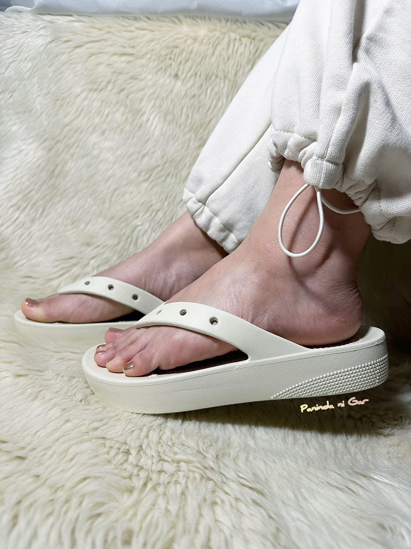 Crocs flip femme