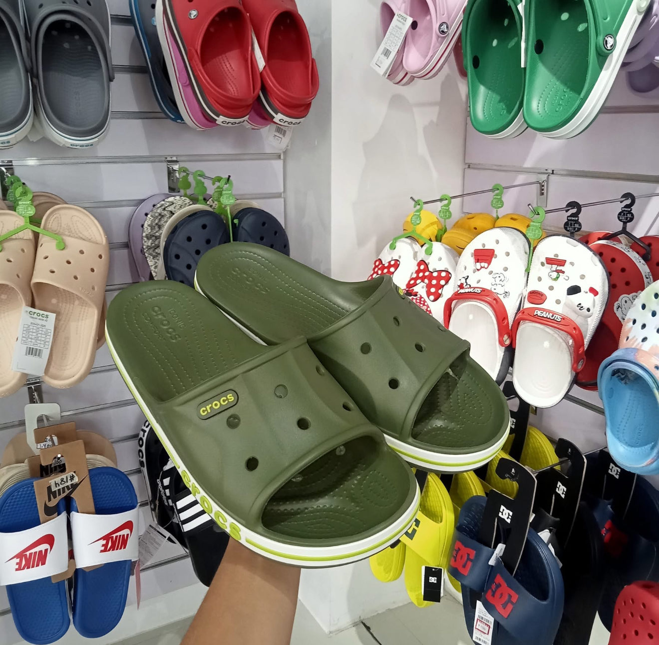 Crocs slide