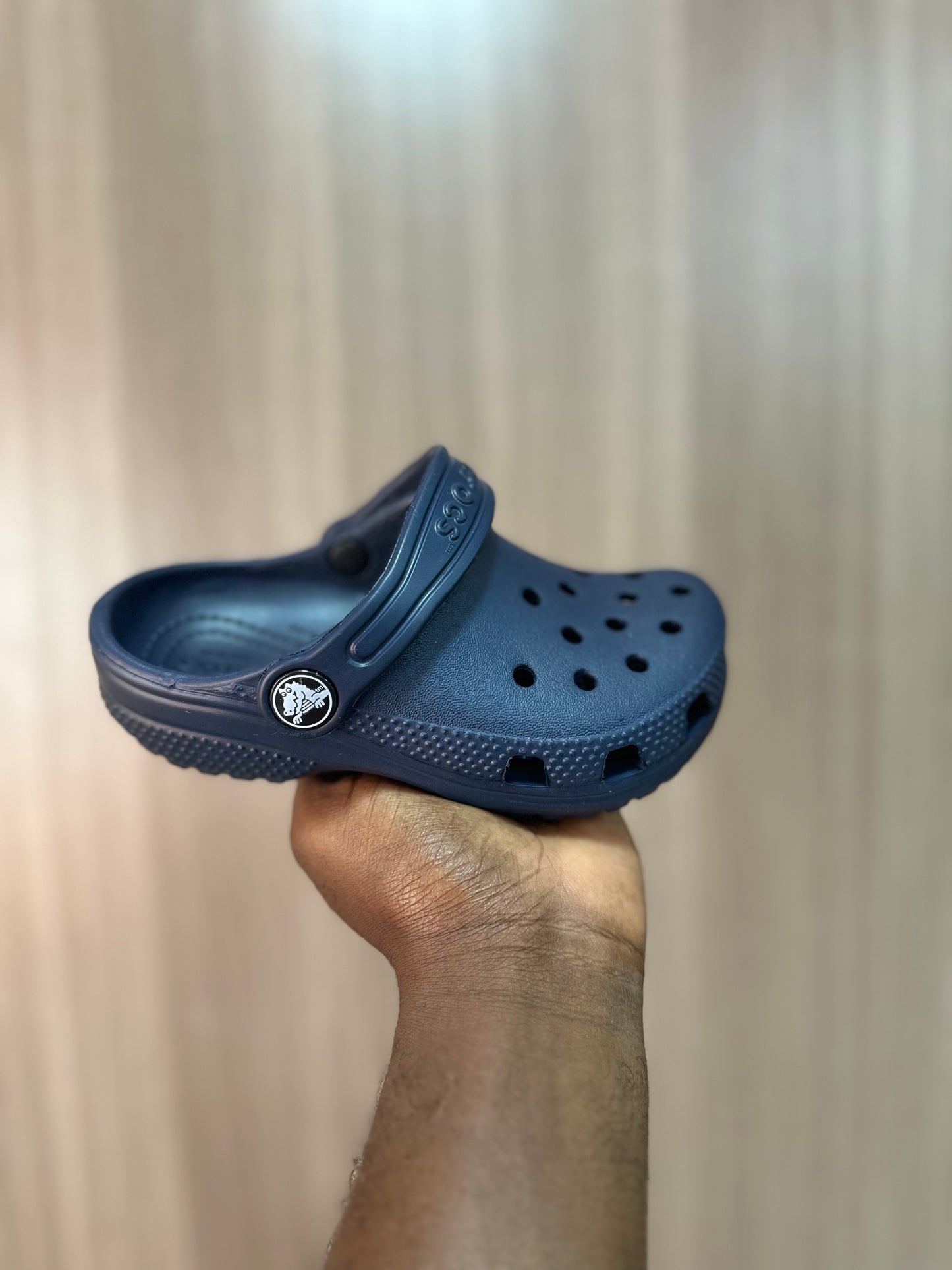 Crocs classique enfant bleu