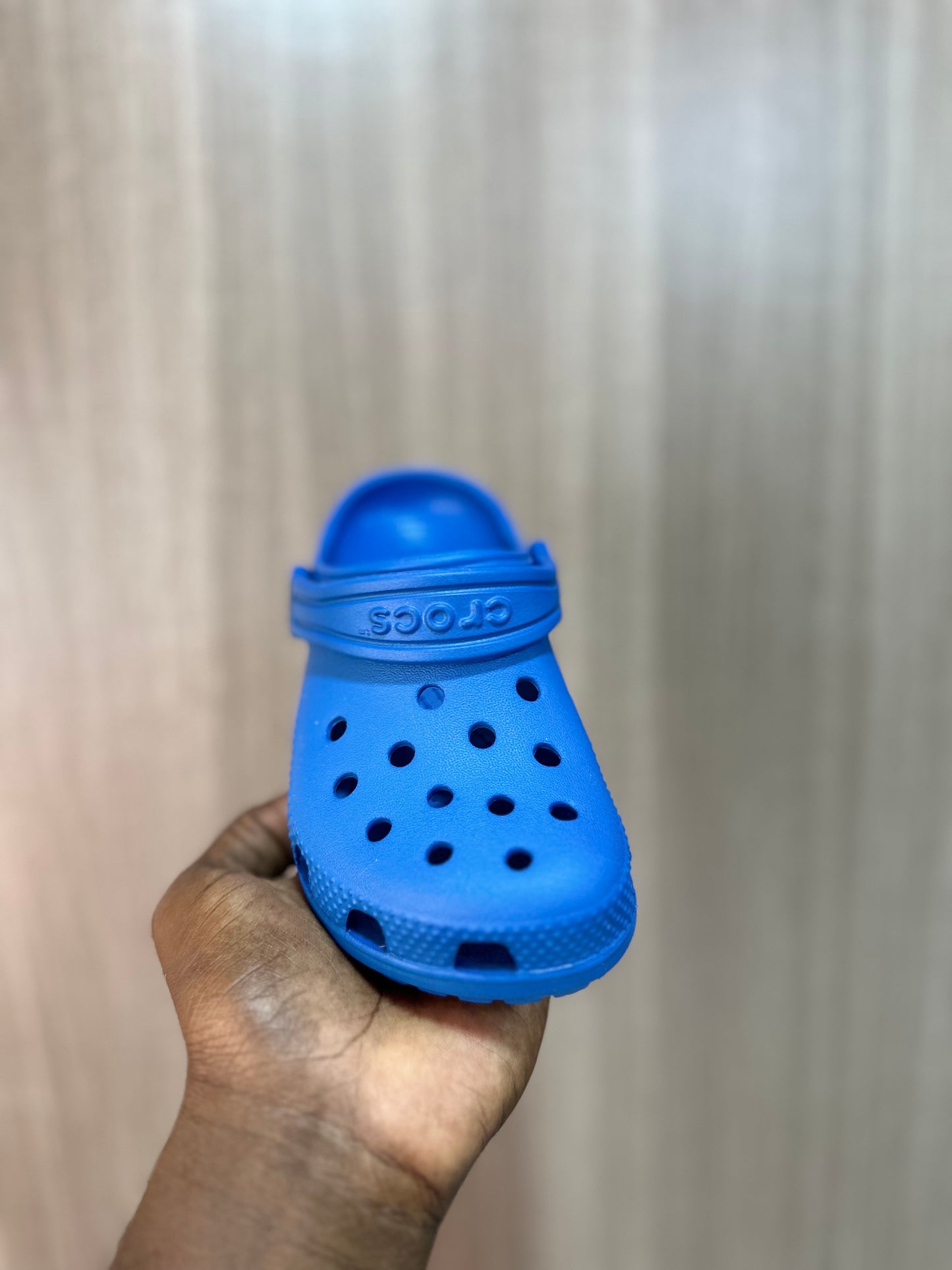 Crocs classique enfant bleu