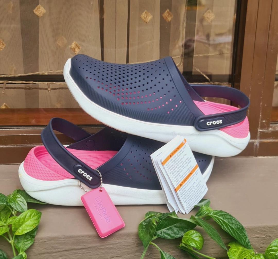 Crocs Fun lite bleu rose