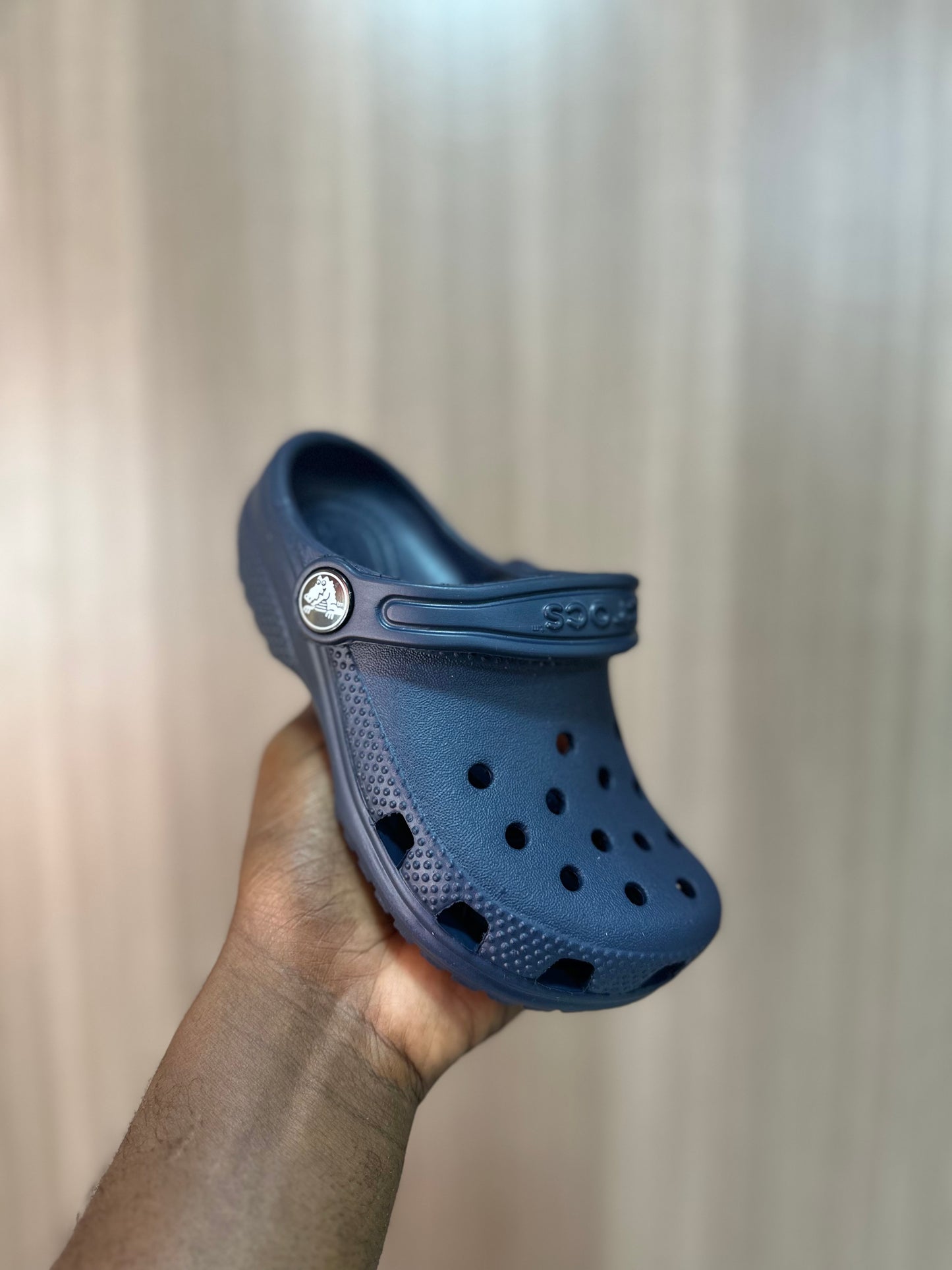 Crocs classique enfant bleu