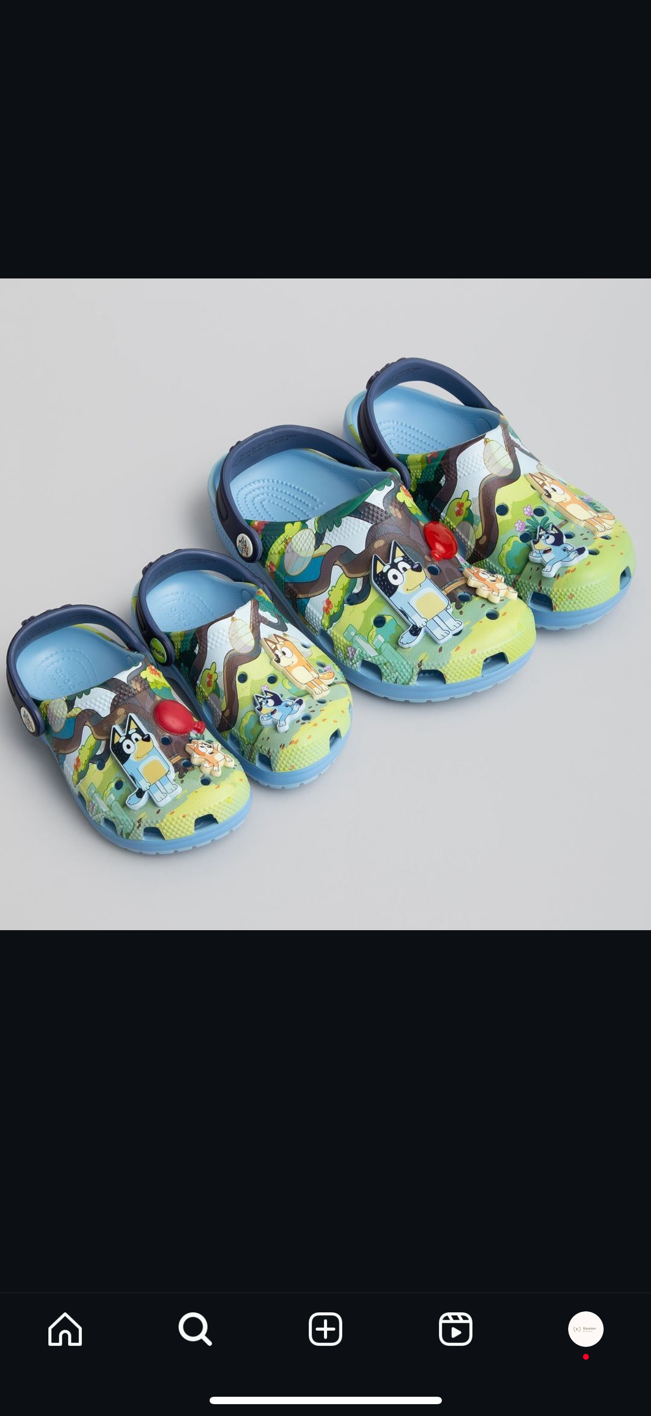 Crocs enfant Bluey