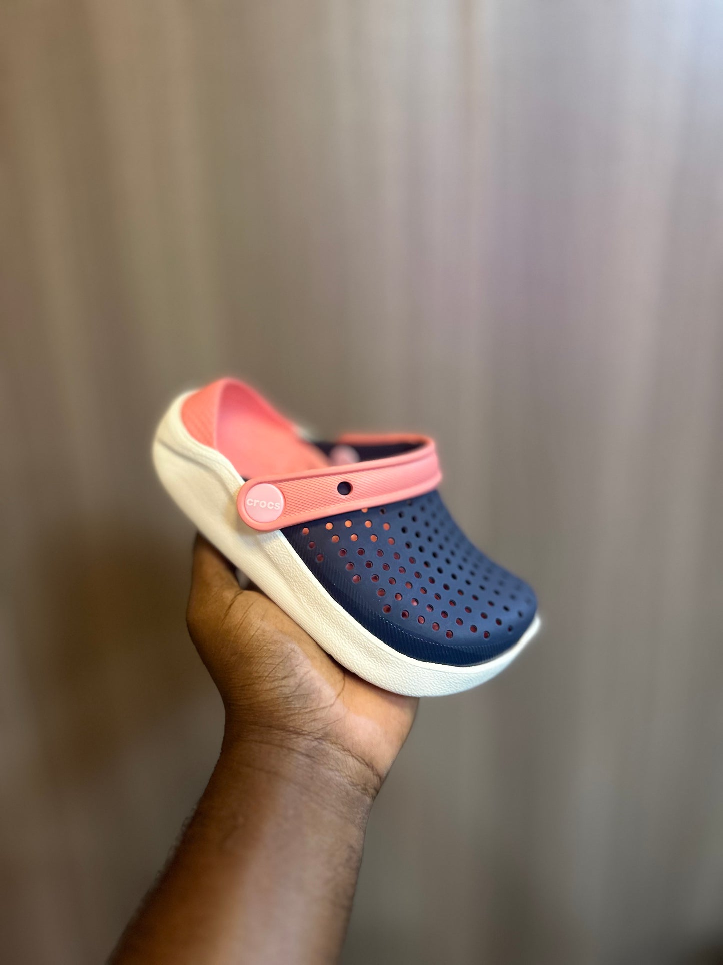 Crocs enfant fun lite bleu rose