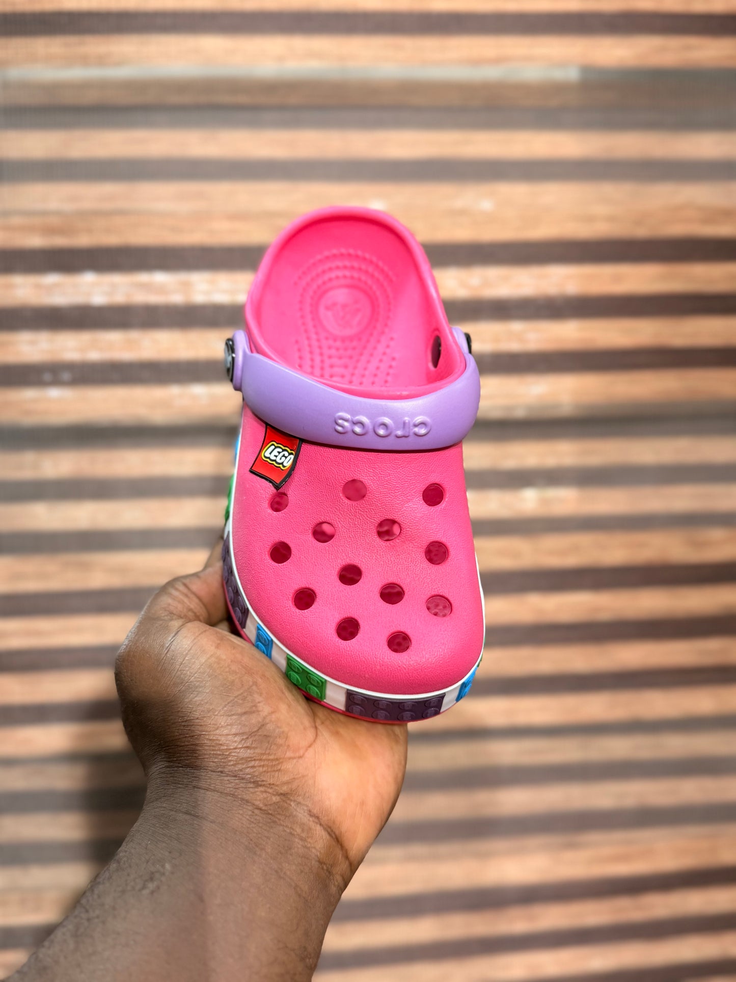 Crocs lego enfant