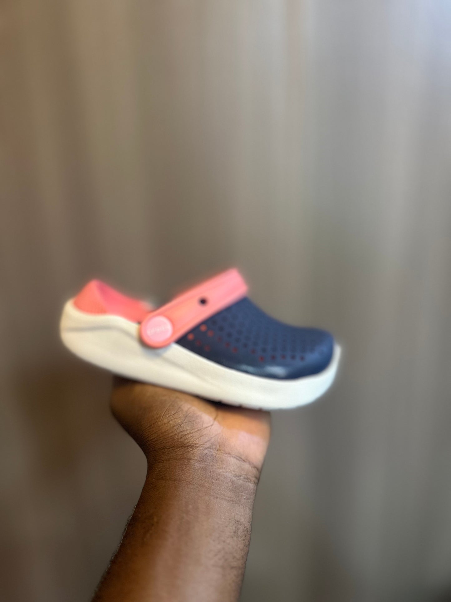 Crocs enfant fun lite bleu rose