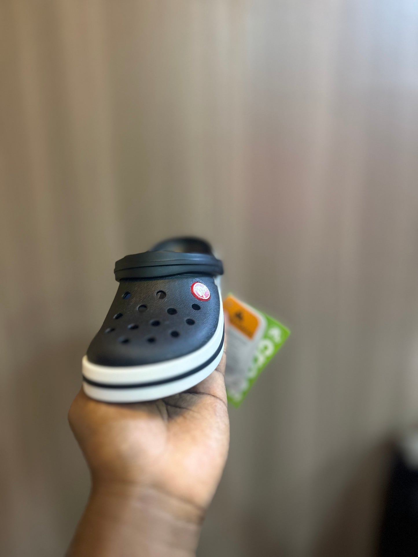 Crocs enfant atlas noir