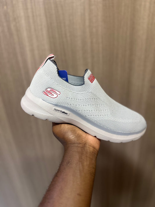 Skechers hyper pillars blancs