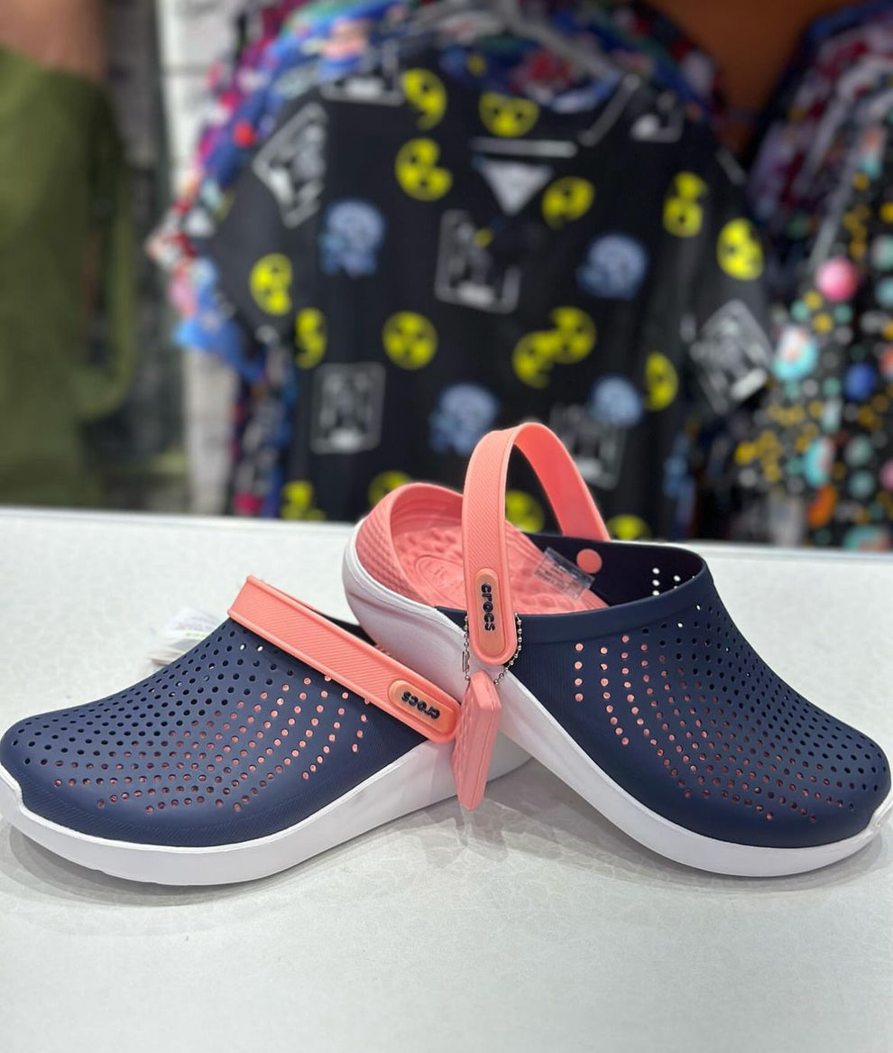 Crocs Fun lite bleu rose