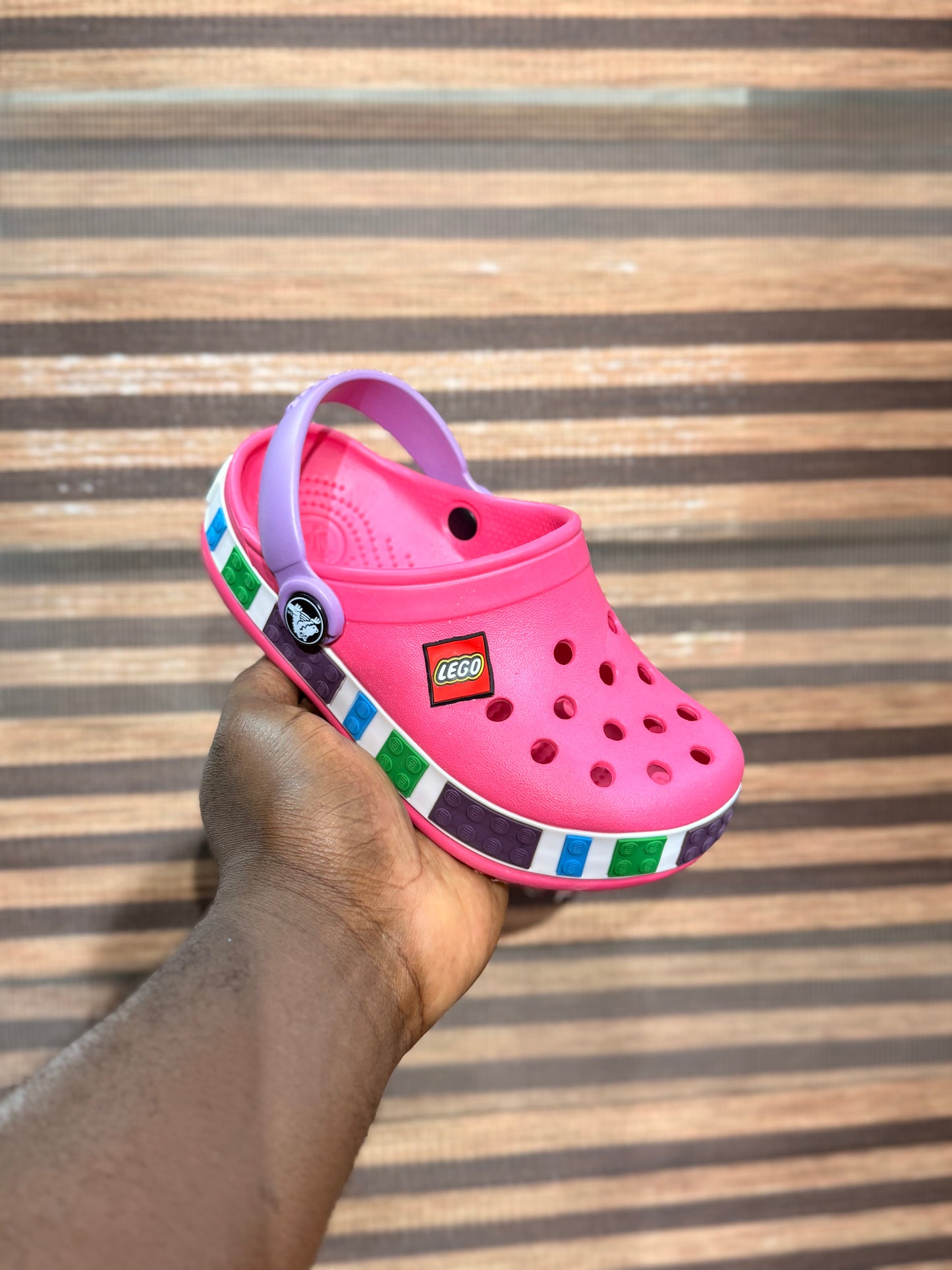 Crocs lego enfant