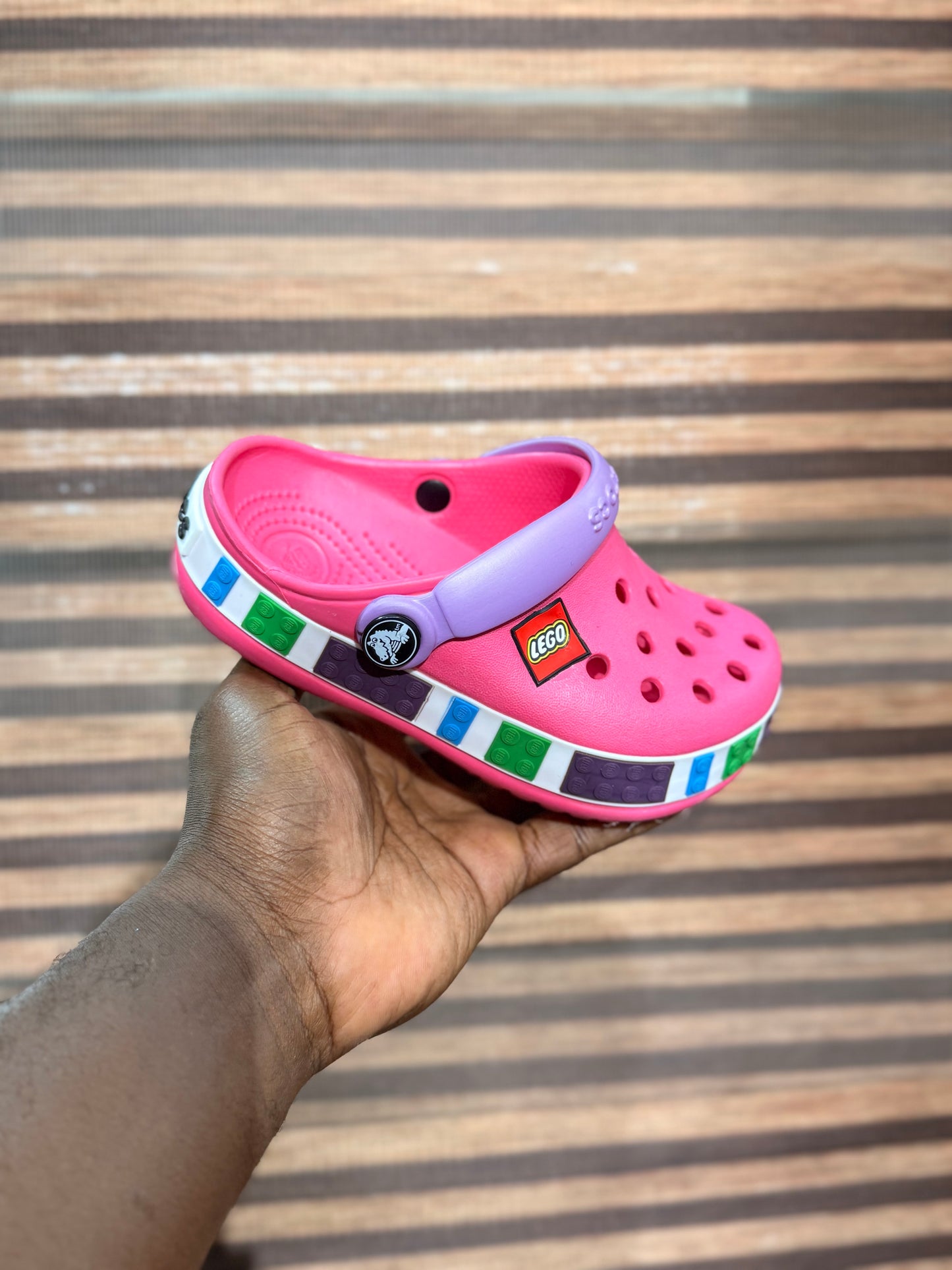Crocs lego enfant