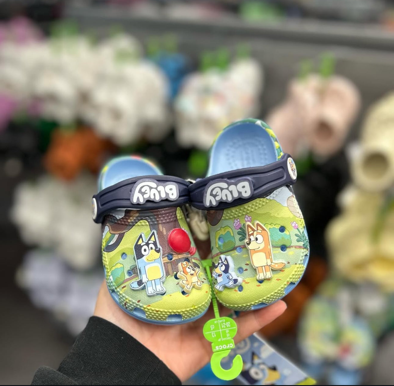 Crocs enfant Bluey