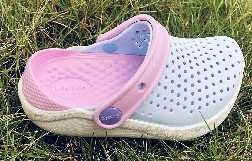 Crocs enfant fun lite bleu rose