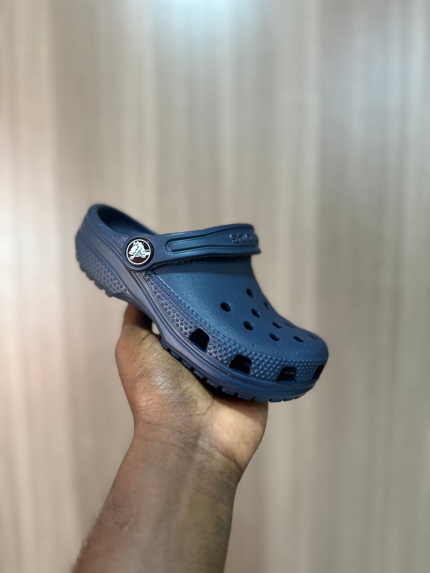 Crocs classique enfant bleu