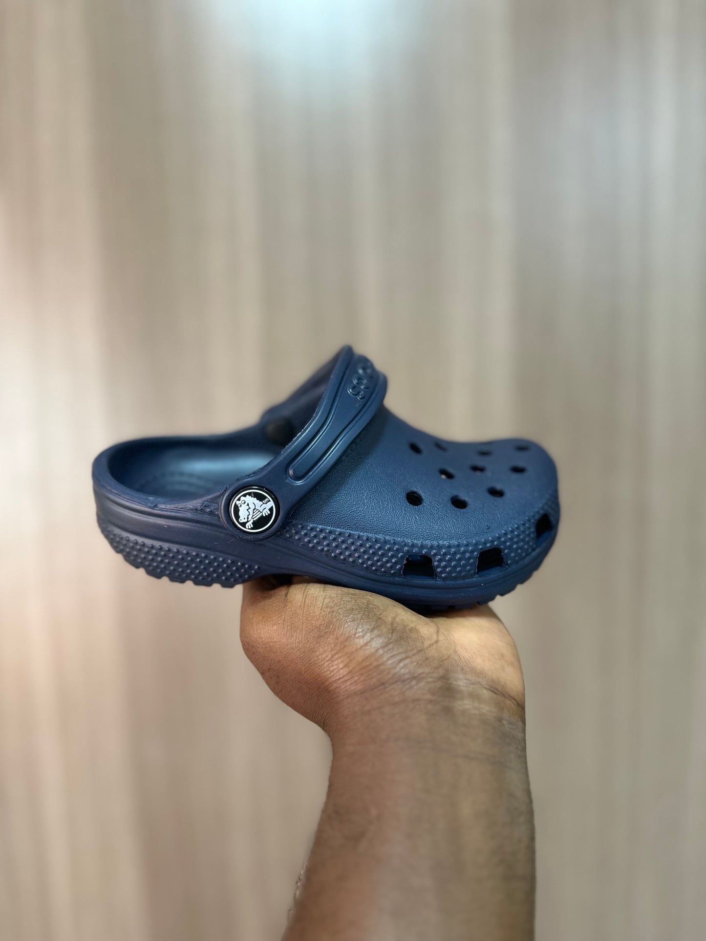 Crocs classique enfant bleu