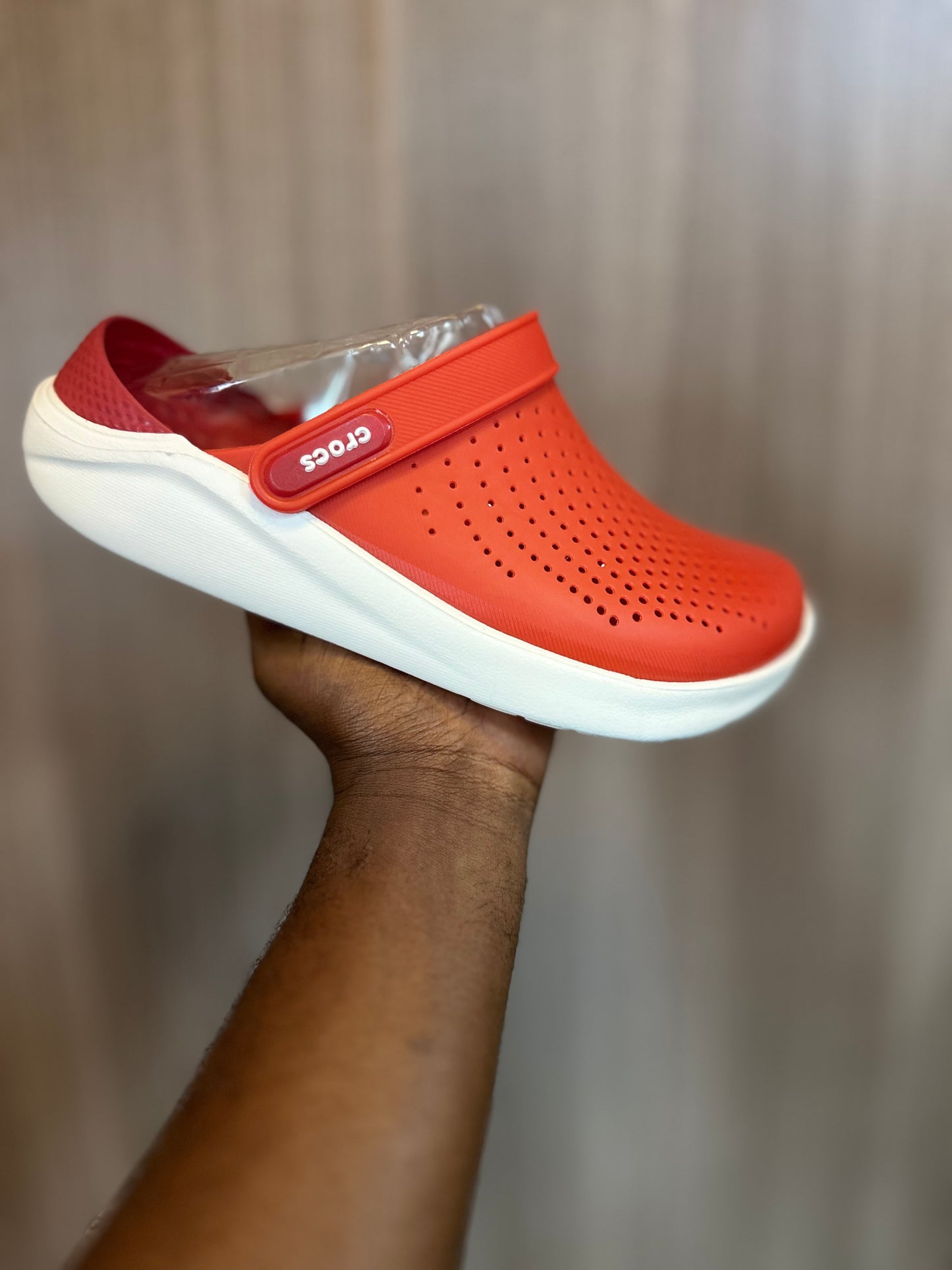 Crocs Fun lite rouge