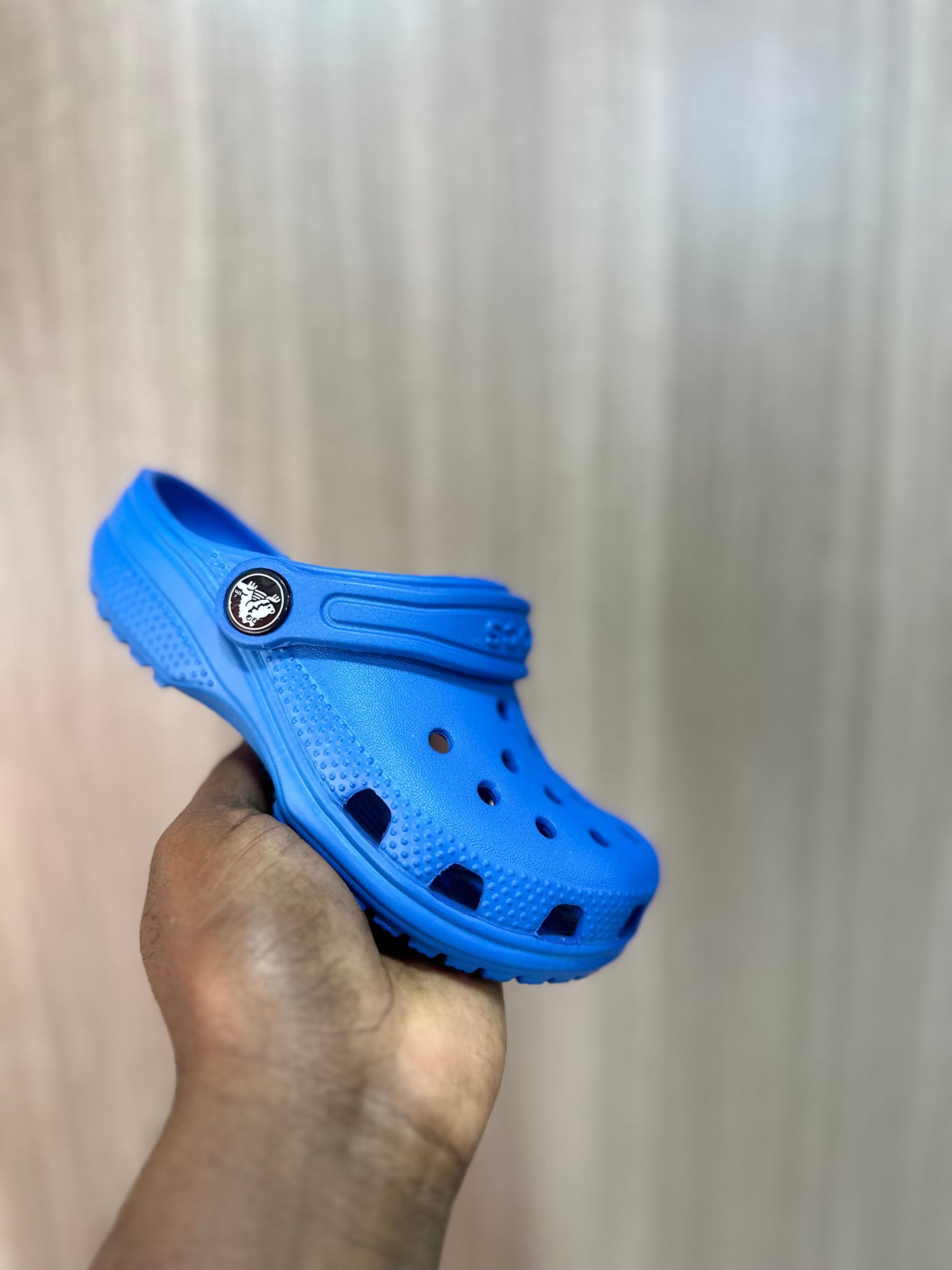 Crocs classique enfant bleu