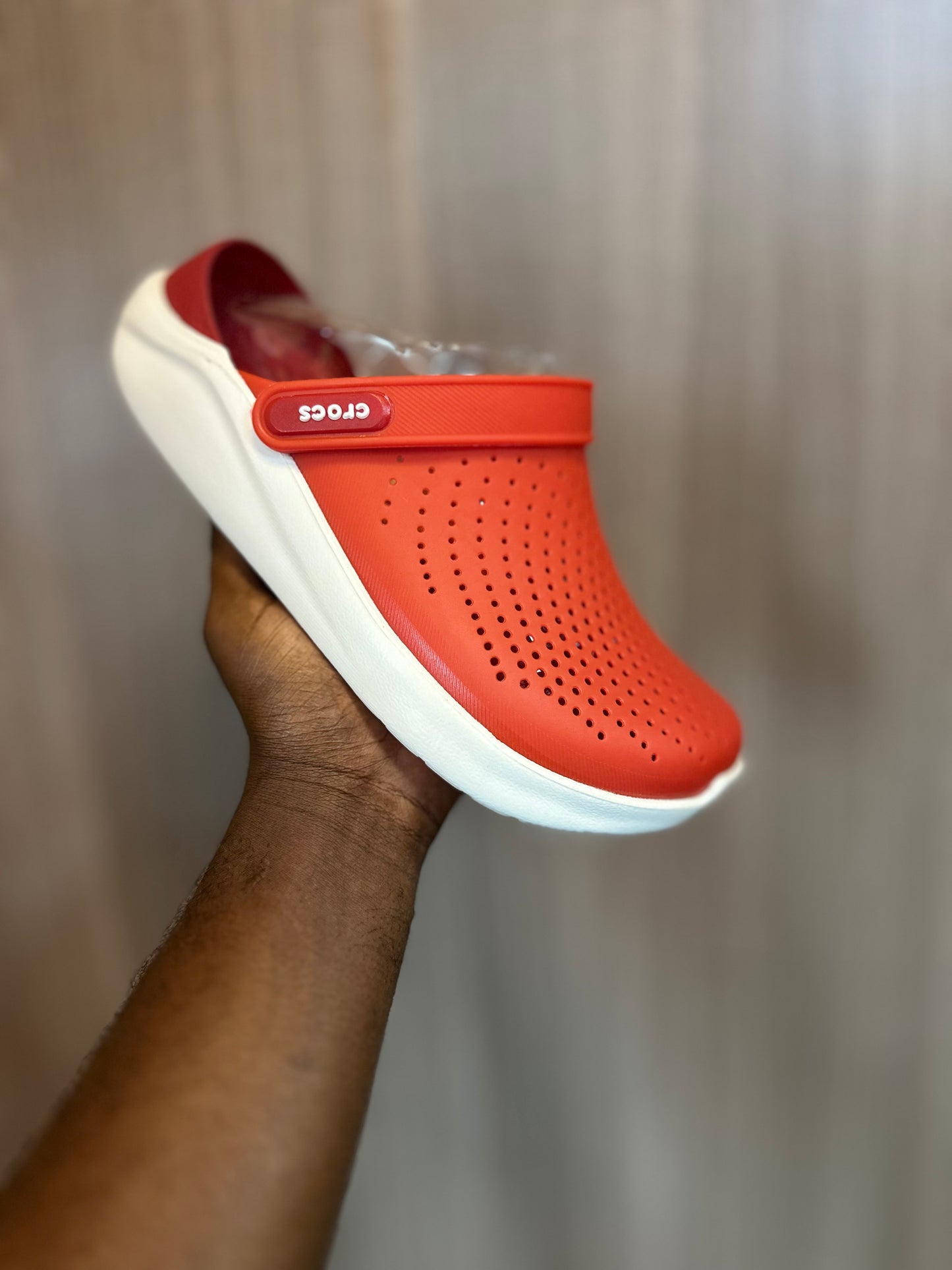 Crocs Fun lite rouge