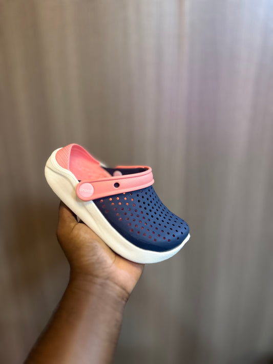 Crocs enfant fun lite bleu rose