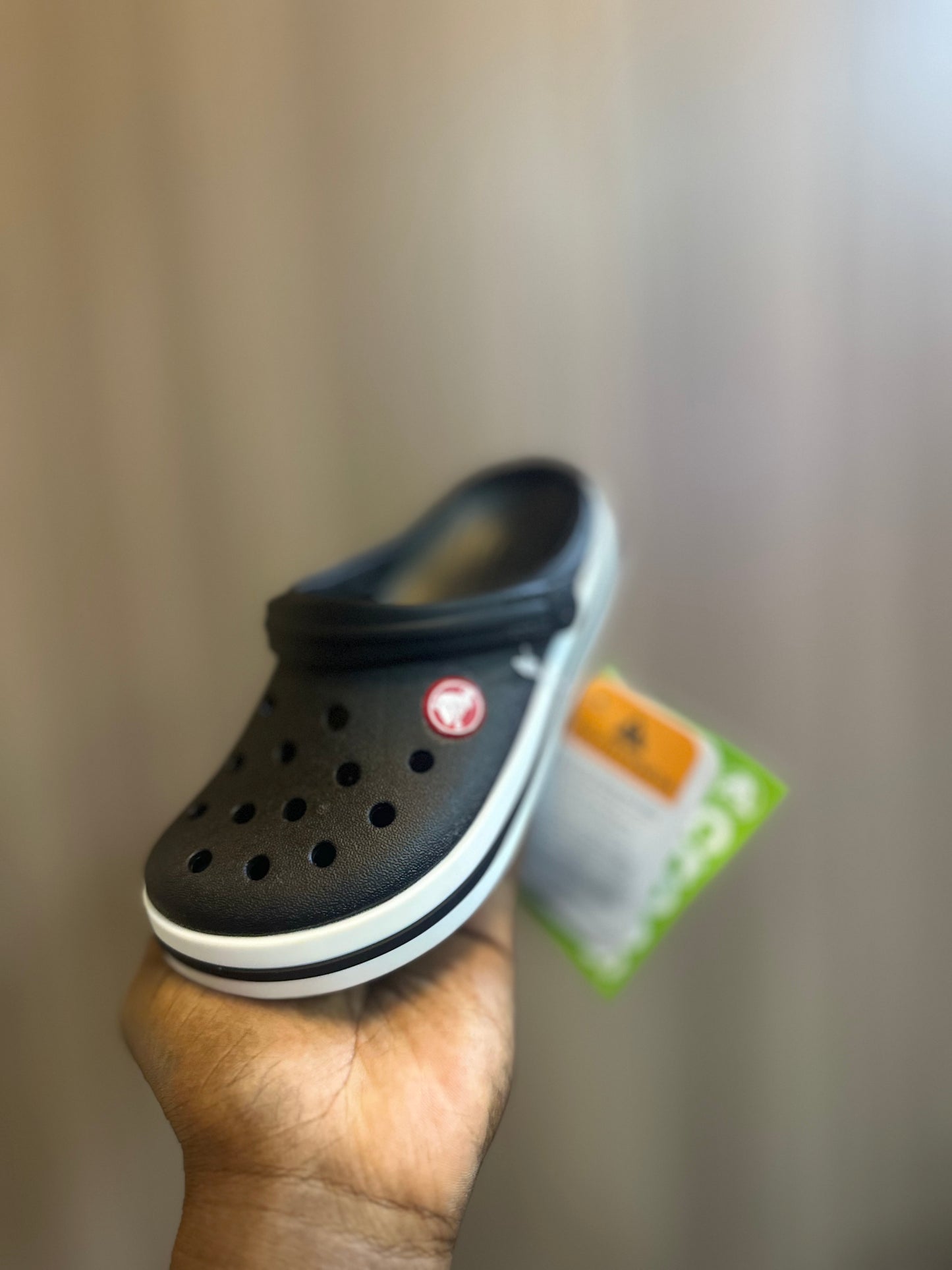 Crocs enfant atlas noir